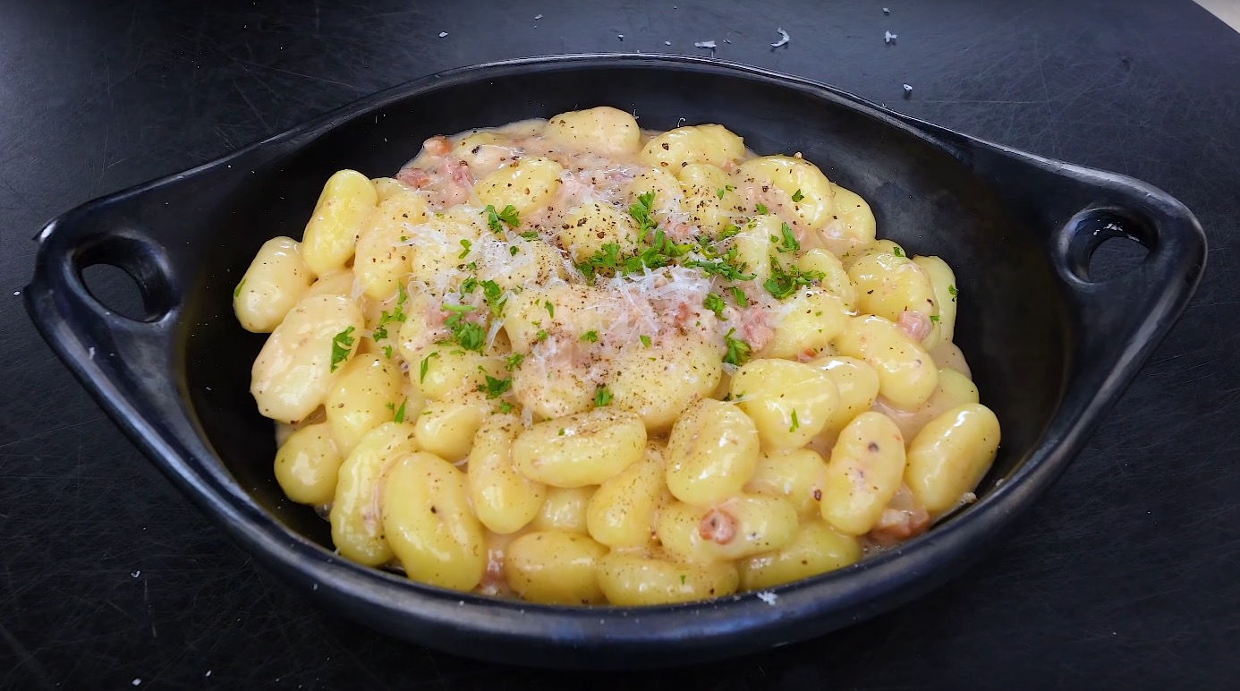 Gnocchi Cacio E Pepe Recipe from Sam The Cooking Guy