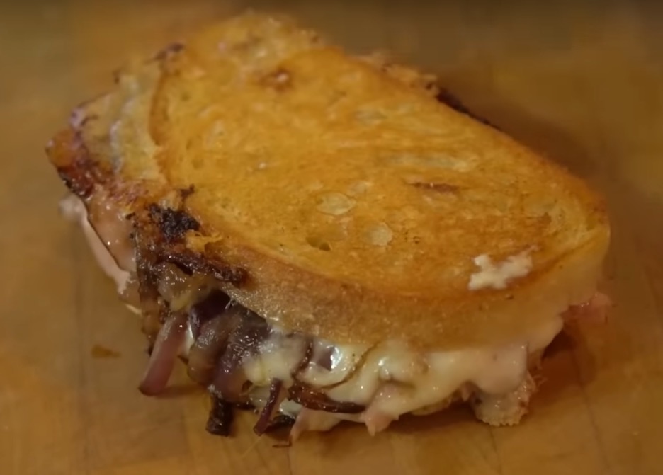 Grilled Ham and Cheese Recipe from Sam The Cooking Guy