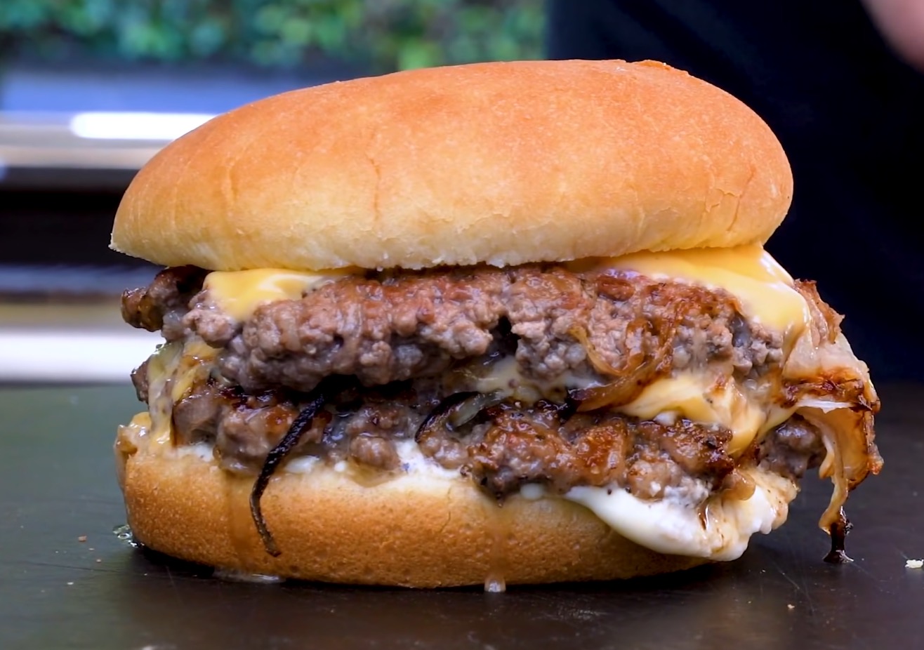 Oklahoma onion burger recipe from sam the cooking guy