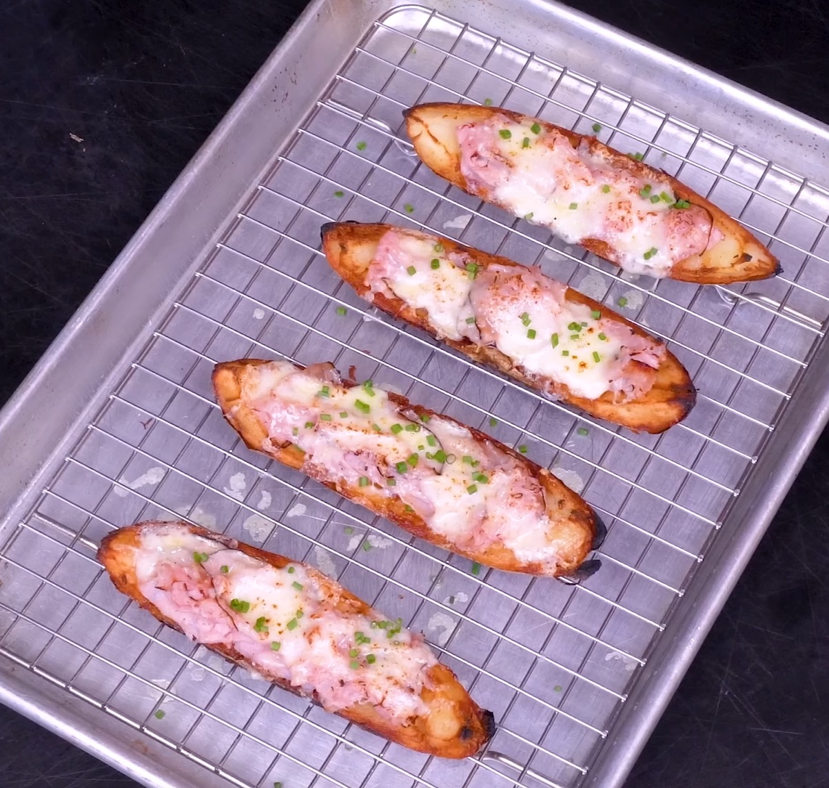 Potato Skins Recipe from Sam The Cooking Guy