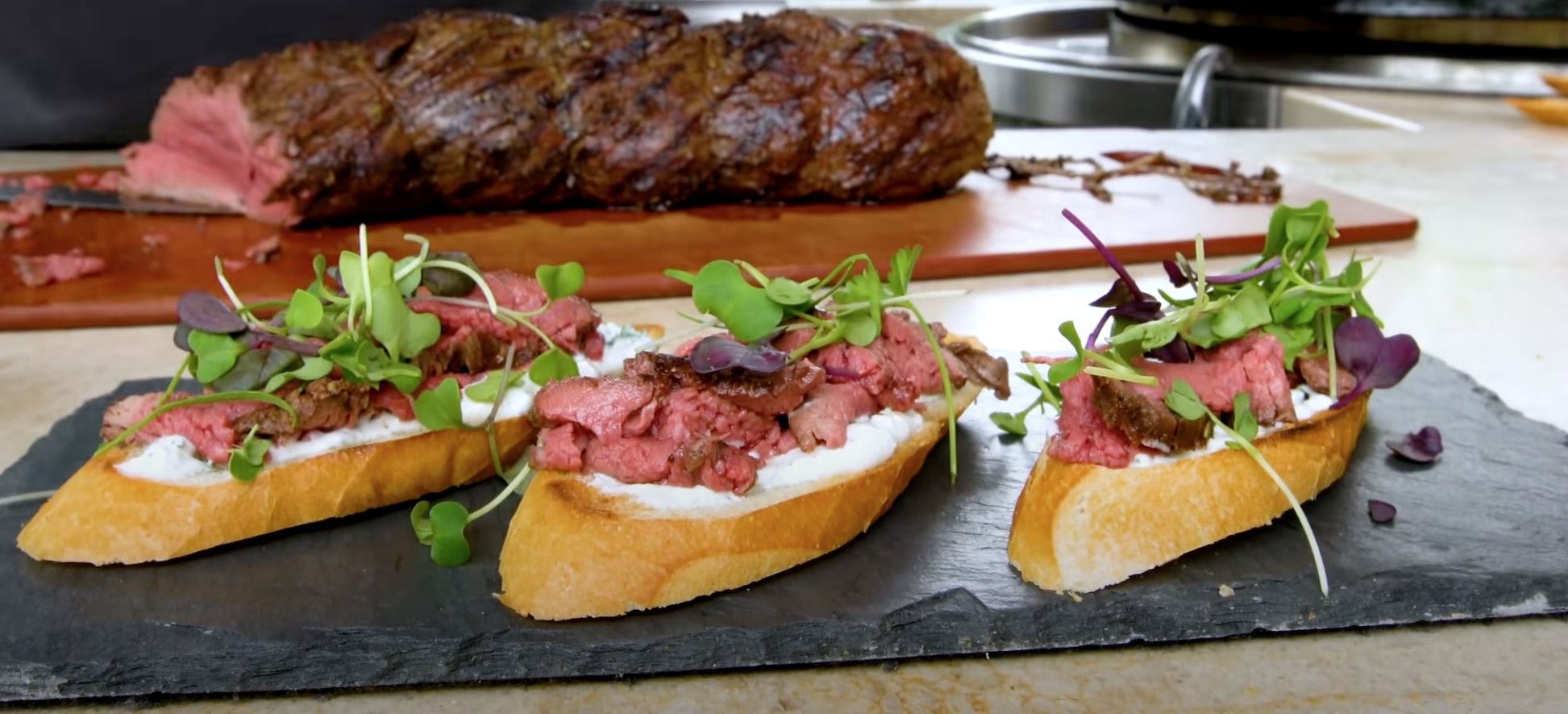 Whole Grilled Filet of Beef Recipe from Sam The Cooking Guy