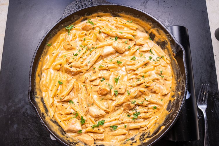 Buffalo Chicken Penne Recipe from Sam The Cooking Guy