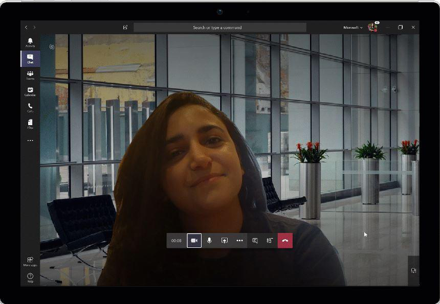Custom Microsoft Teams background