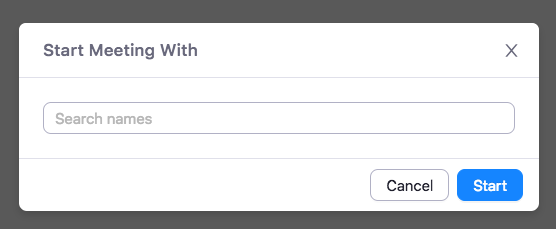 Start Zoom meeting in Microsoft Teams