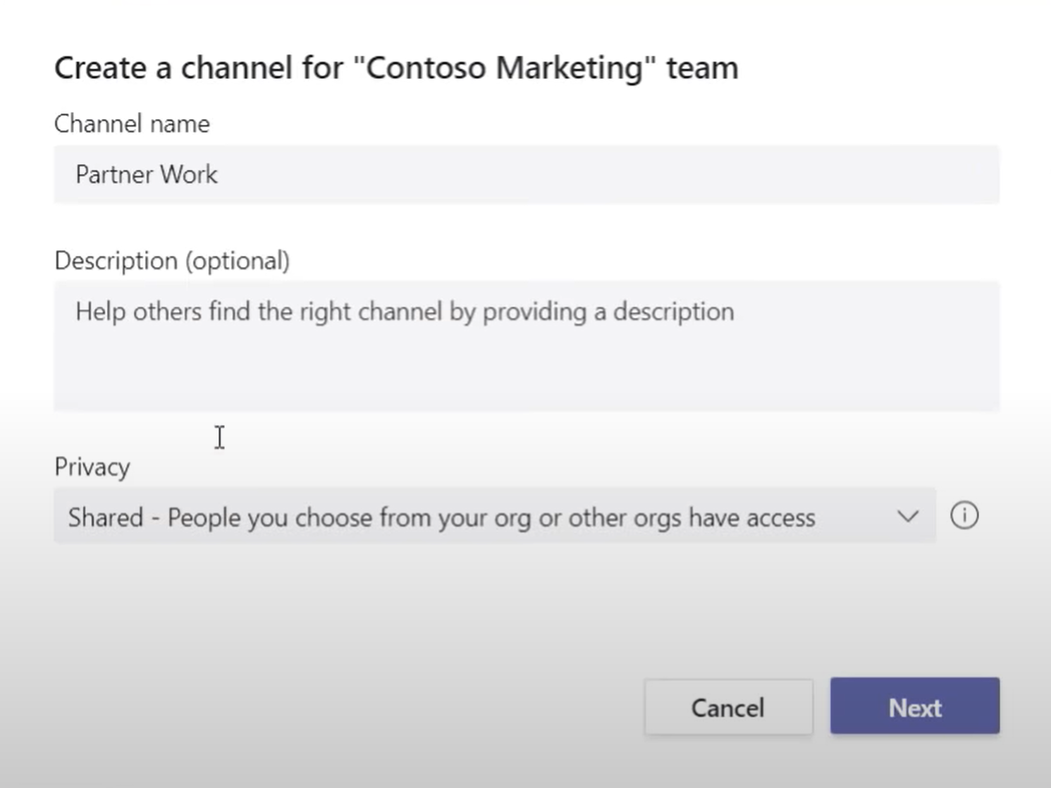 Microsoft Teams shared channels Teams Connect