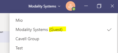 Microsoft Teams guest access