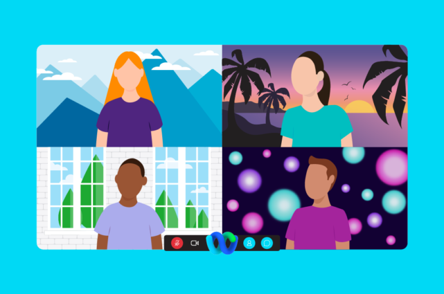 Webex virtual background