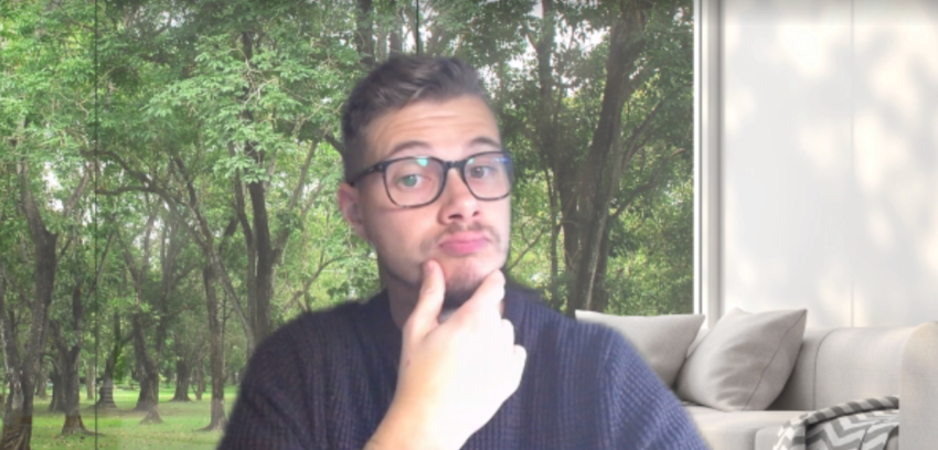 Virtual background in Webex