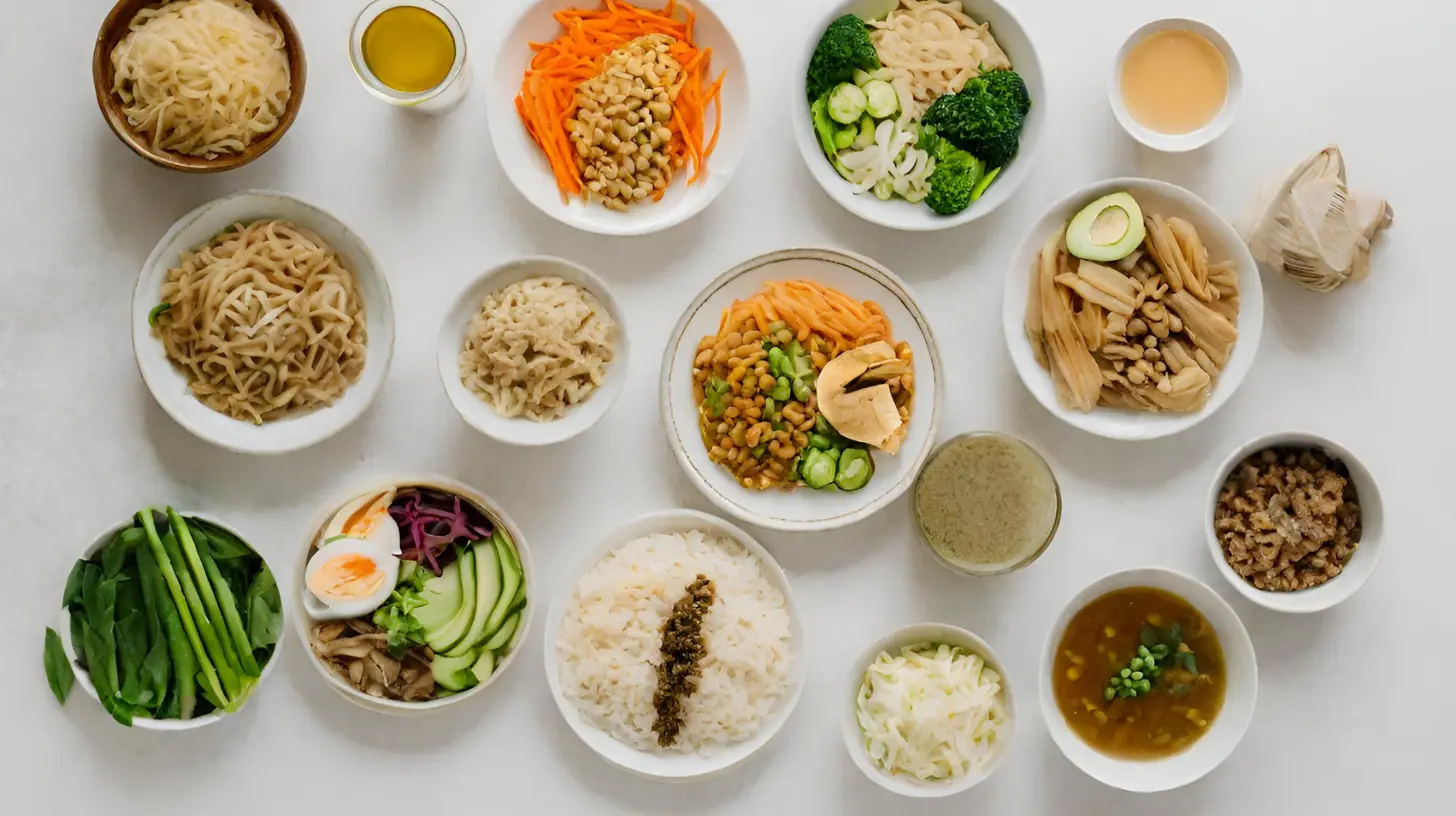 Asian meal plan for healthy eating Listonic Meal Plan