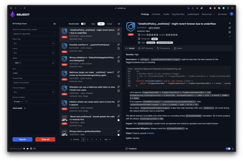 Smart Contract Security and Education - Cyfrin