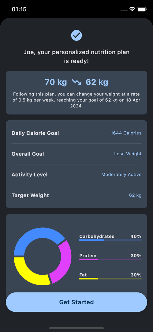 GymStreak Workout Log & Nutrition App