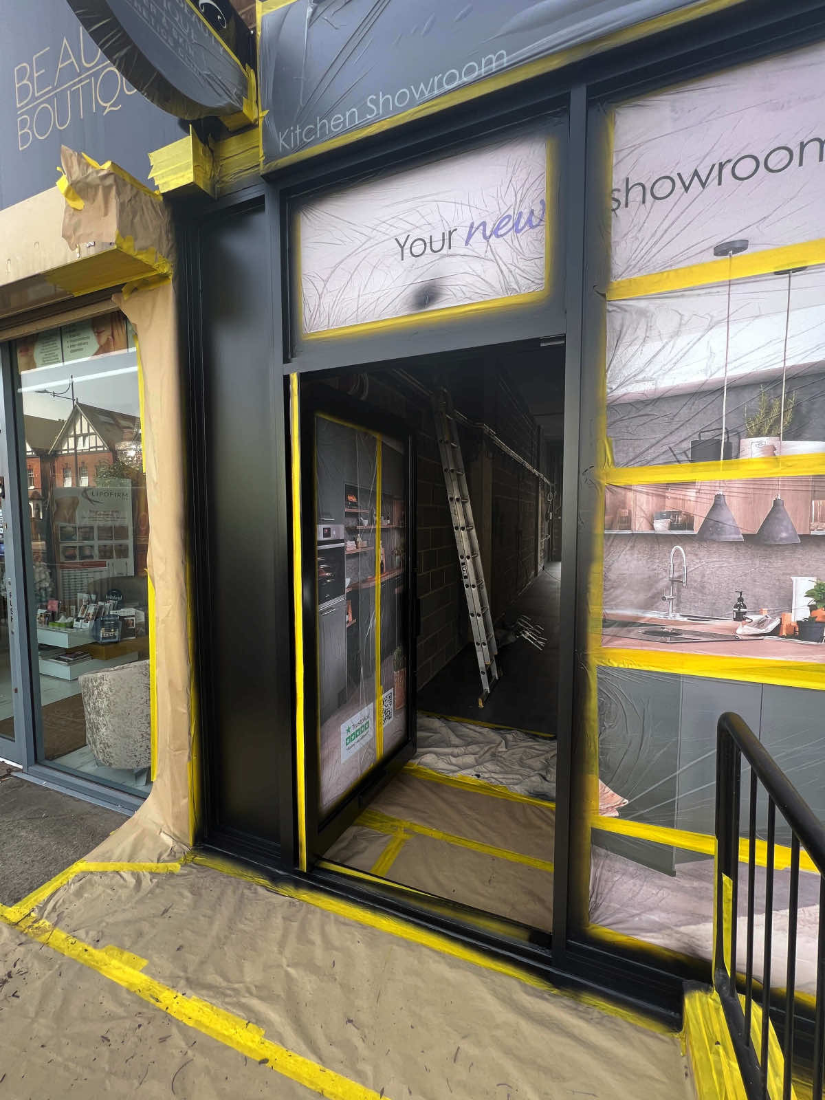 NuColour Roller Shutter Door Spray Painting Service in London