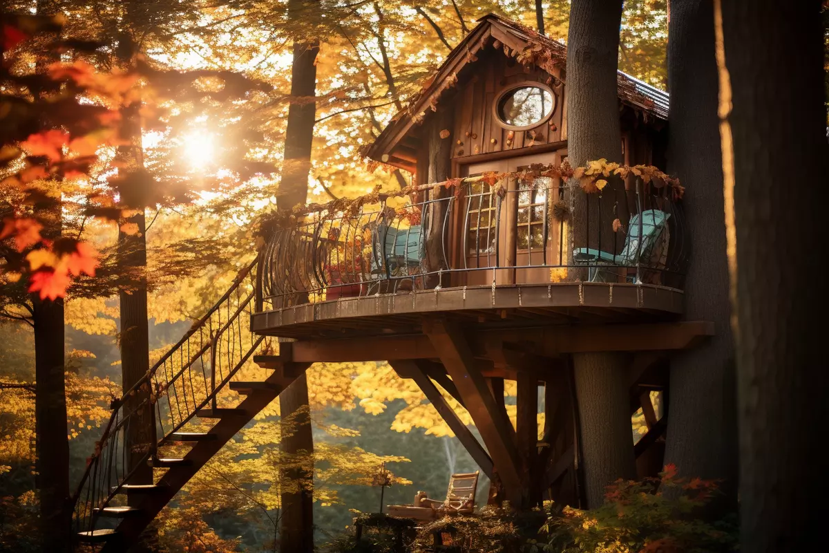 Tree House In Michigan Michigan's Best Treehouse Escapes: Top 20 Rustic Retreats