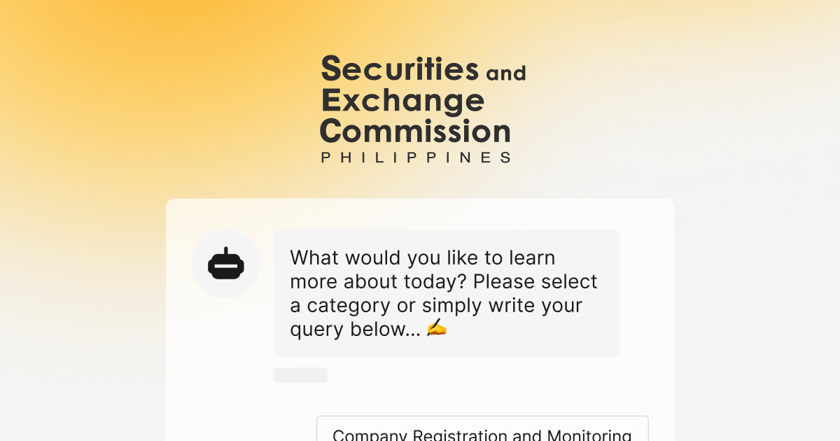 AI citizen experience for the SEC of the Philippines | Proto AICX