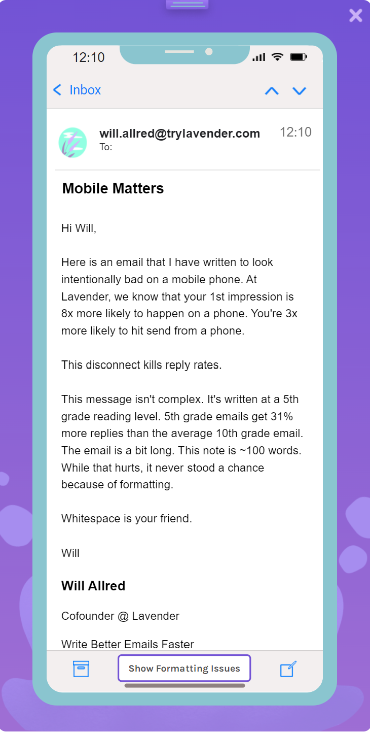 Why mobile optimization matters for your sales emails