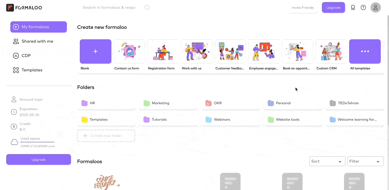 select payment methods 