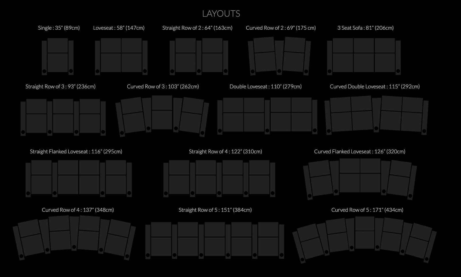 Home Theater Recliners Elite HTS