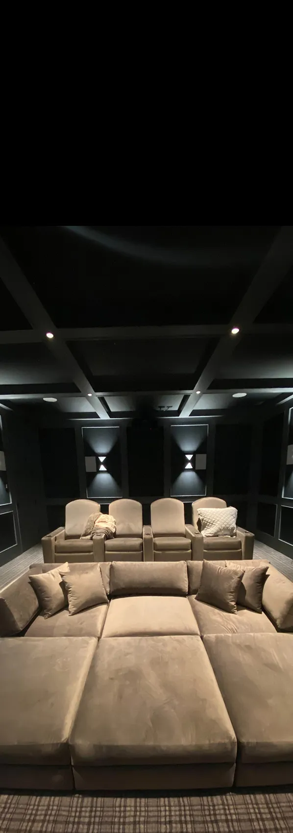 Home Theater Sectionals Sofas and Couches Elite HTS