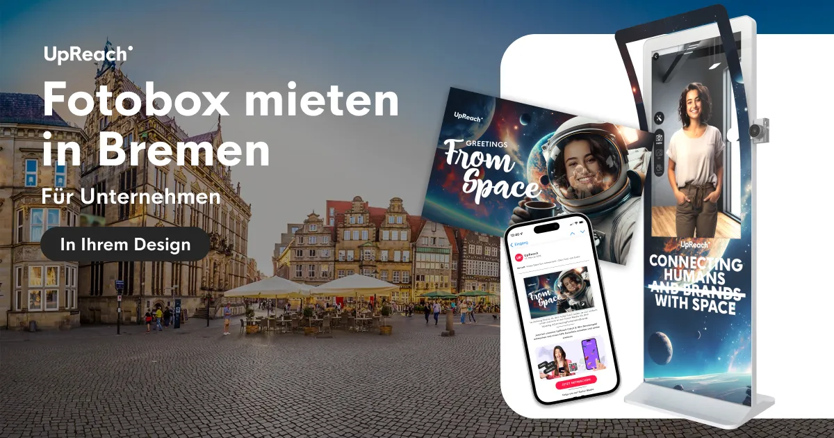 Fotobox mieten in Bremen UpReach