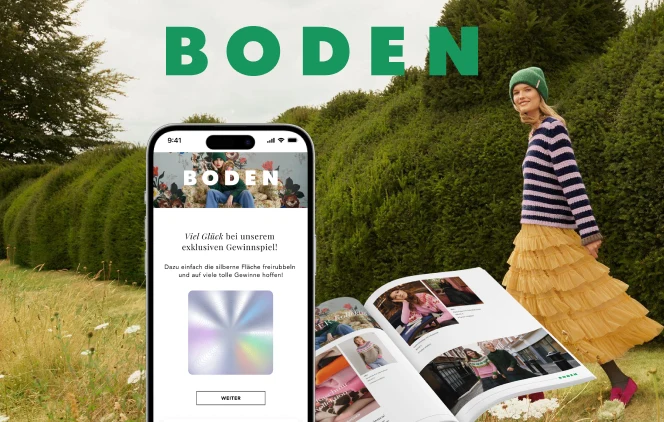 Boden steigert Verkauf mit POS Marketing | UpReach