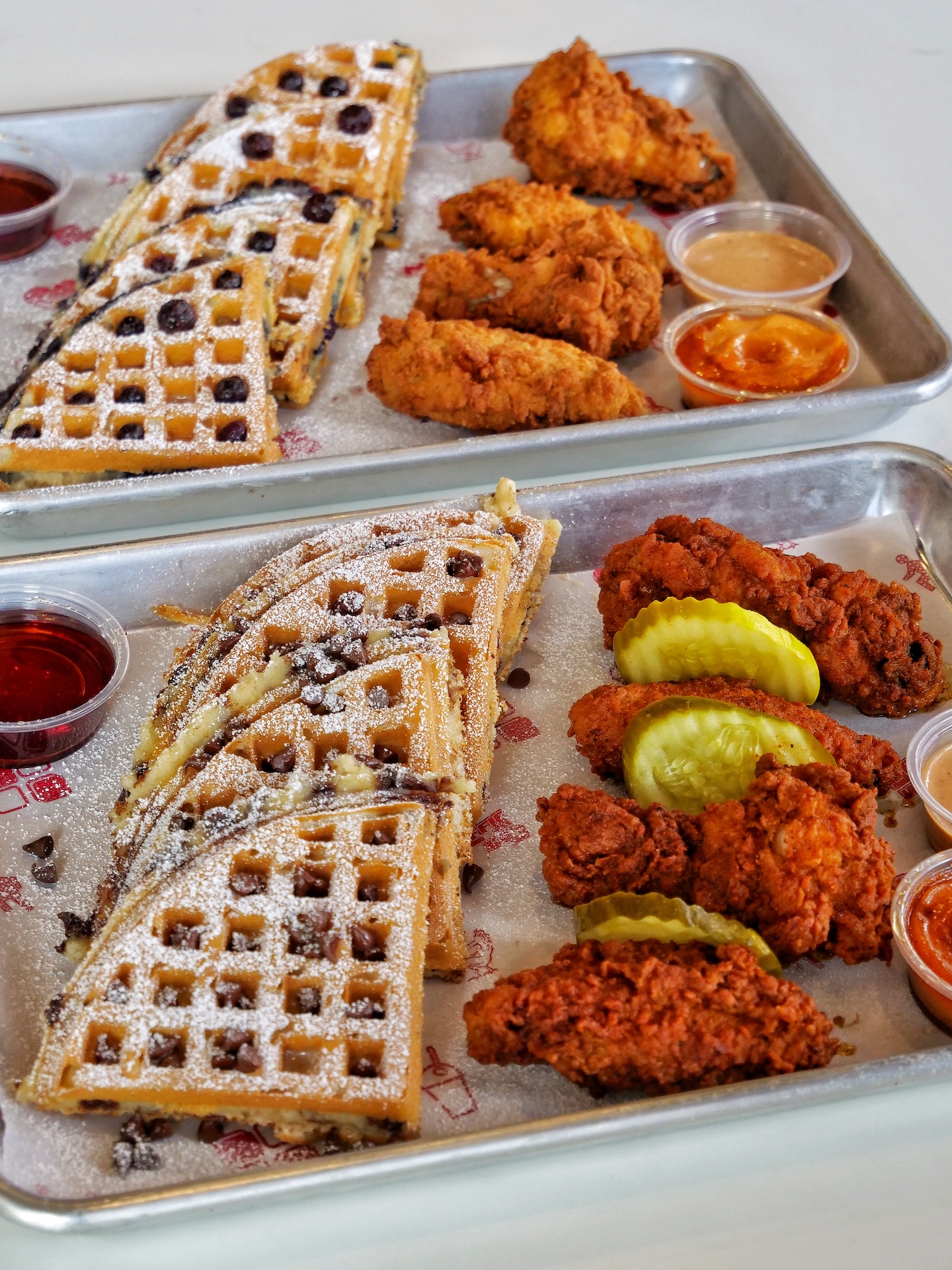 Best Chicken and Waffles in Houston The Waffle Bus Houston Hotspots