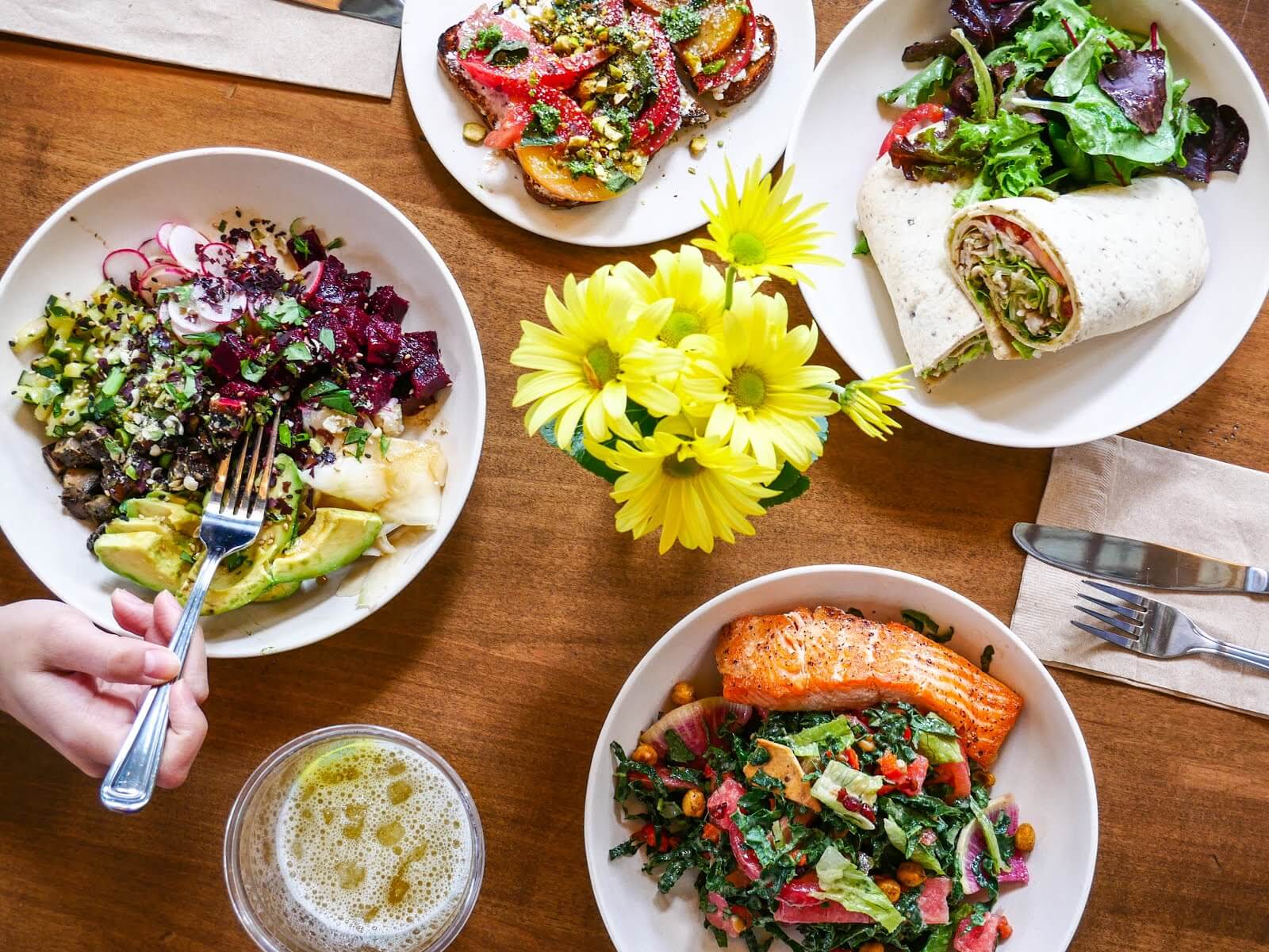 Flower Child Uptown's Newest Instagrammable Eatery Serving Up Healthy