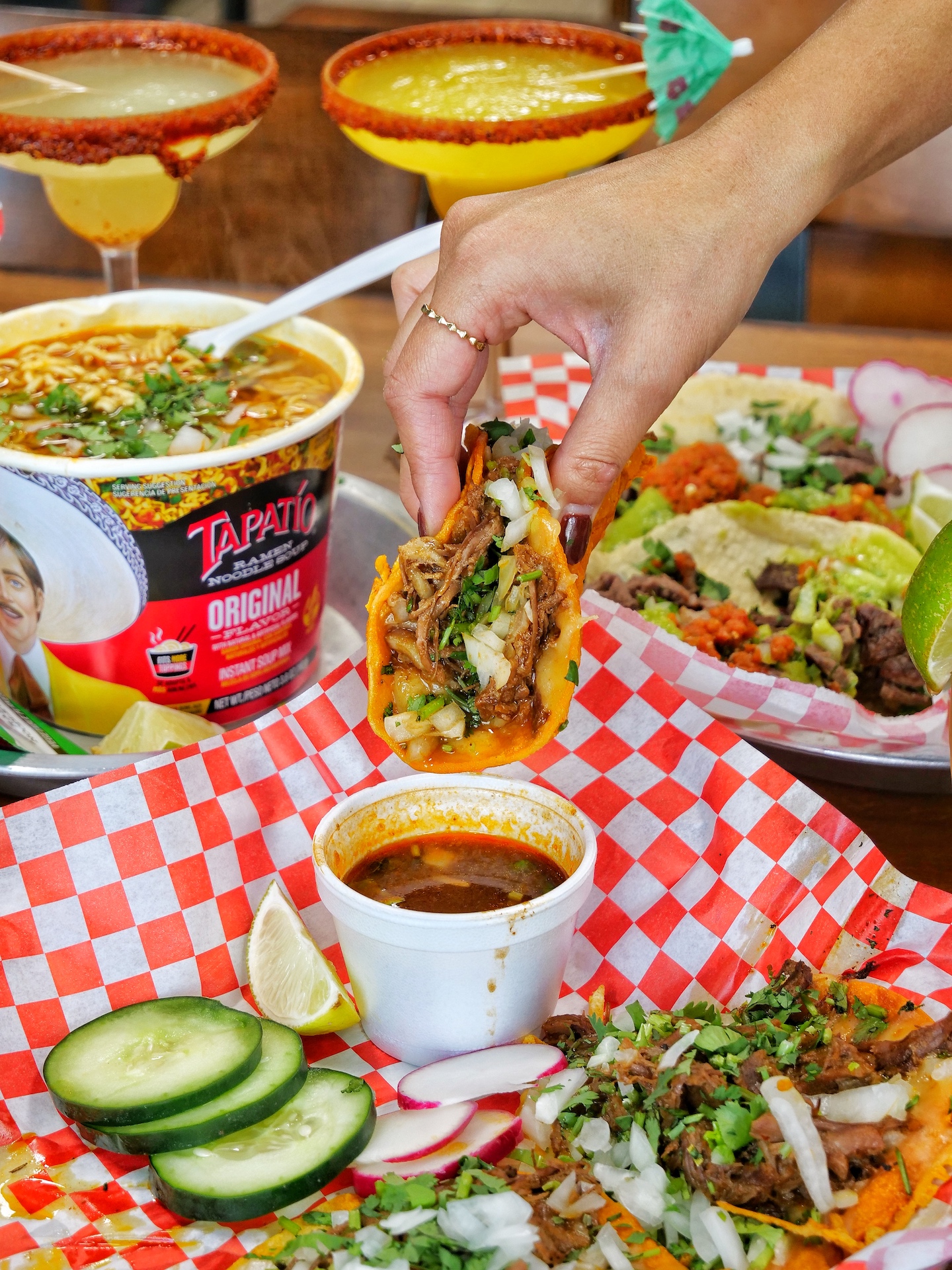 $1 Margs and Tacos & New Location for Family-Owned Birria Taco Joint