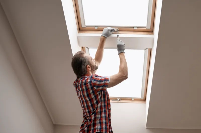 How to seal a skylight
