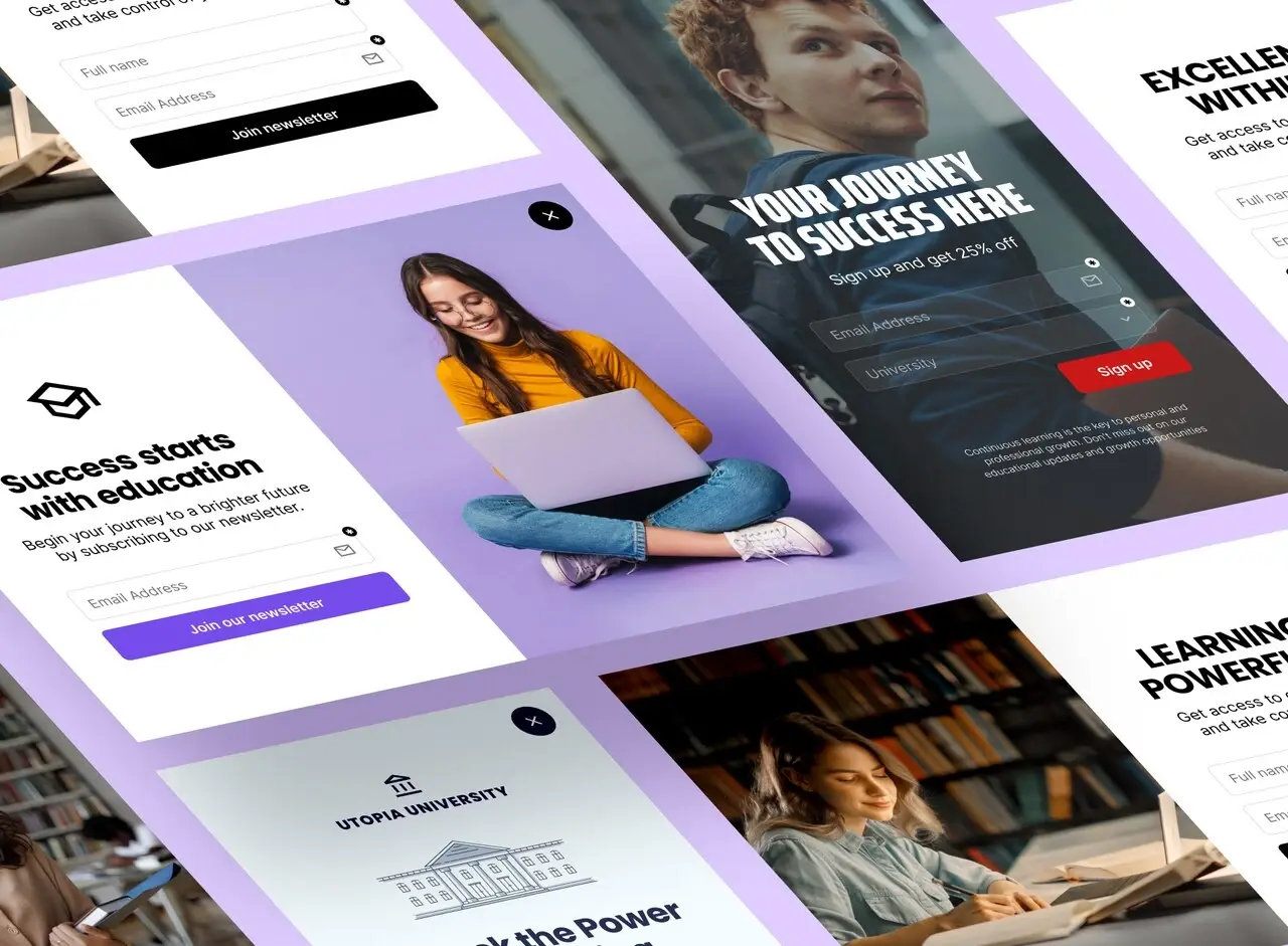 Empower Minds with Education Popups and Forms | Popupsmart