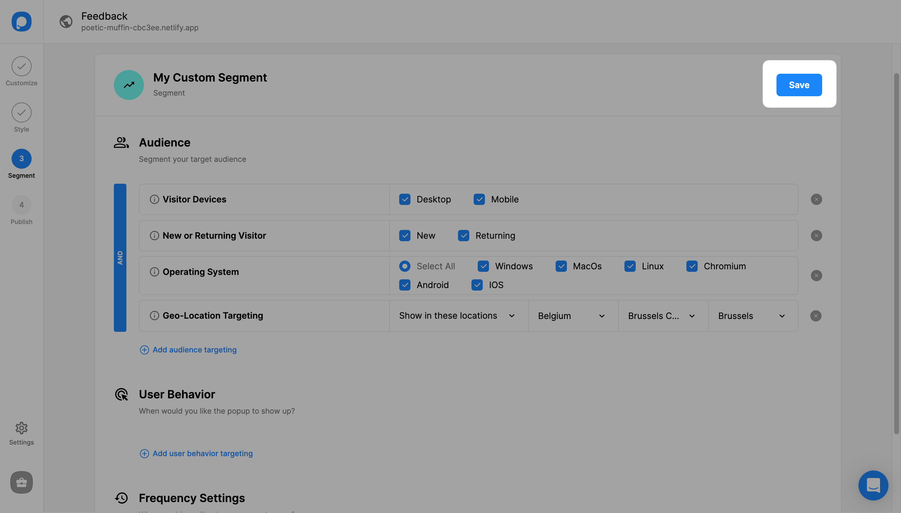 Geo-Located Targeting
