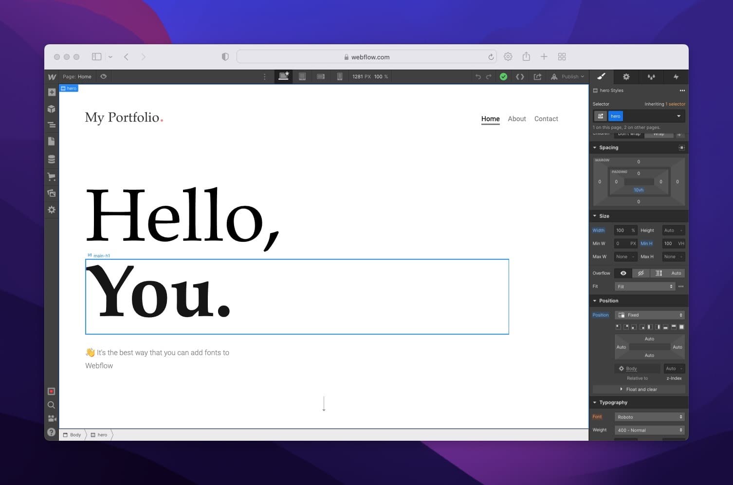 How to Add Fonts to Webflow Three in One & Step by Step