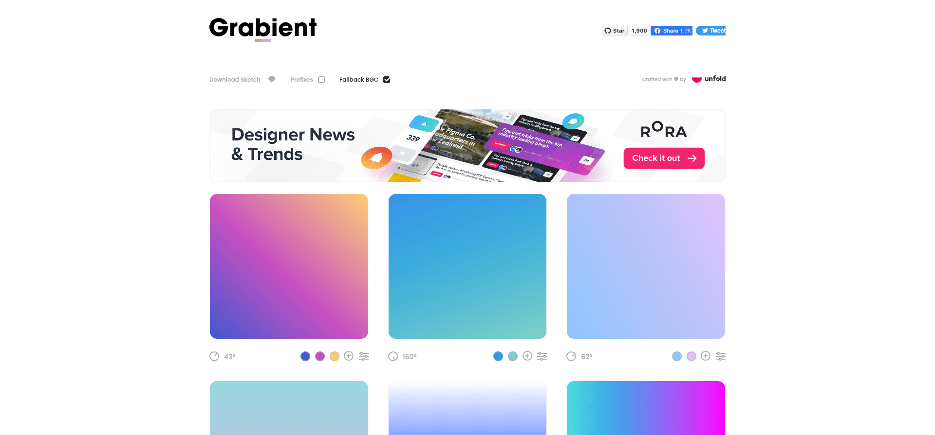 Grabient-gradient tool