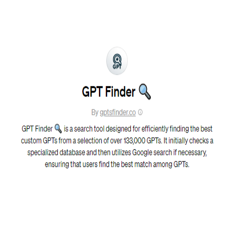 GPT Finder 🔍