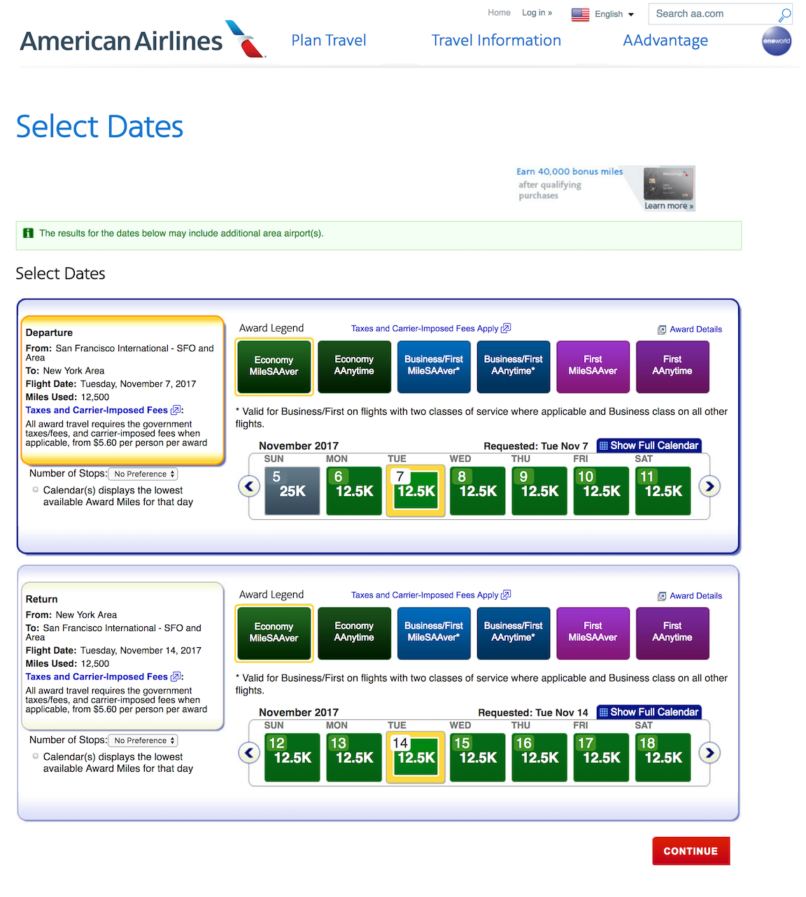 A Guide to American Airlines Business Extra