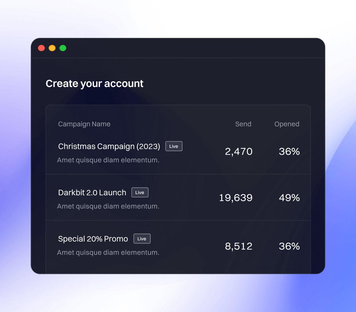 Monitor Campaigns Image - Techfy X Webflow Template