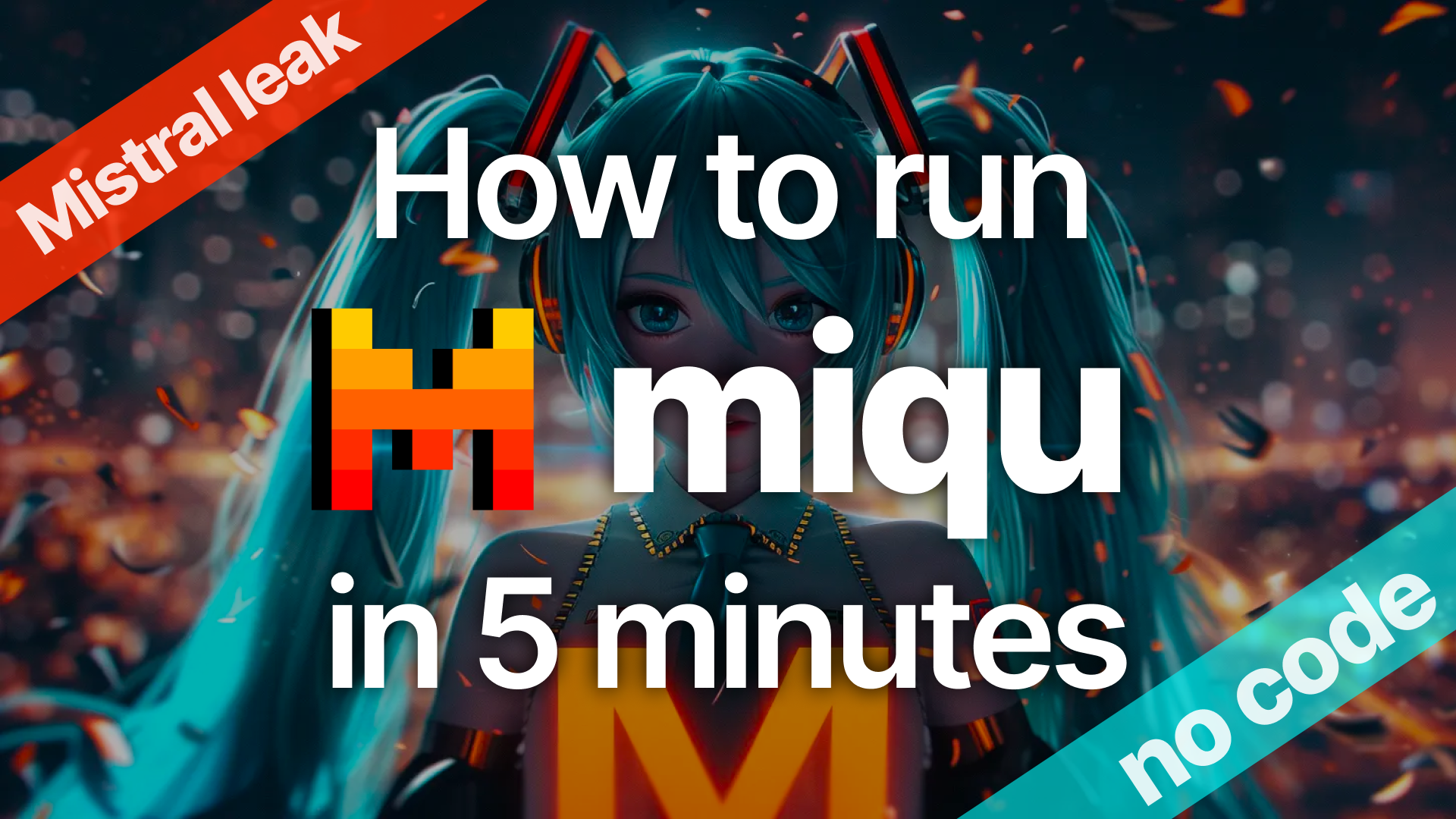 How to run Mistral AI's leaked Miqu in 5 minutes with vLLM, Runpod, and no code