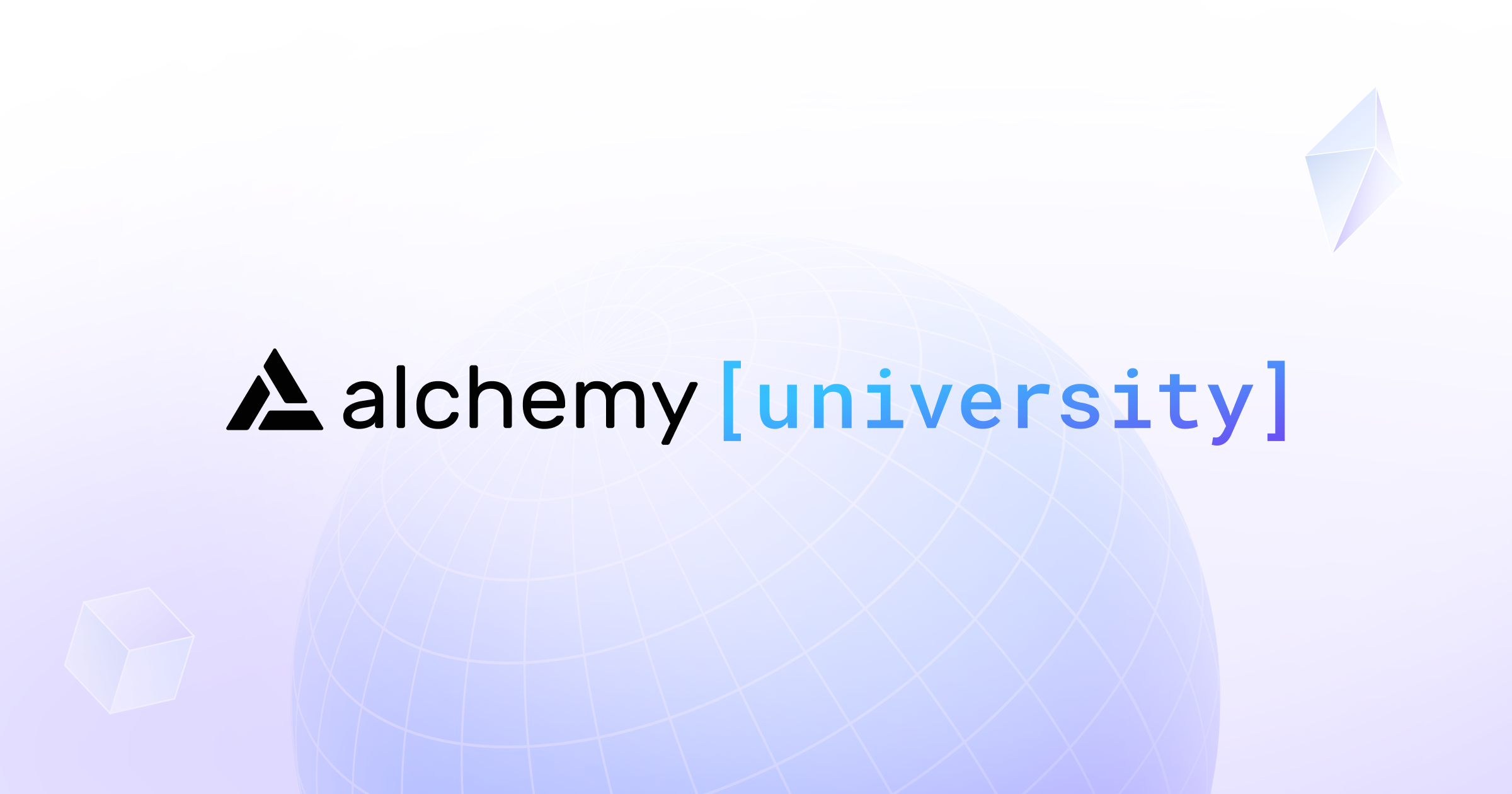 Learn web3 development and become a blockchain developer on alchemy university