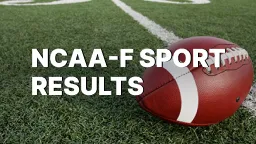 NCAA-F- Sport Results
