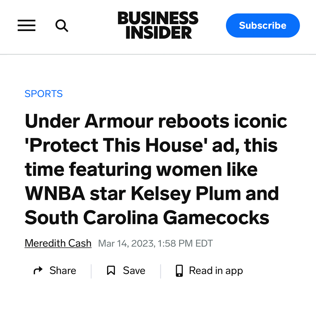 Under Armour Case Study Praytell Agency