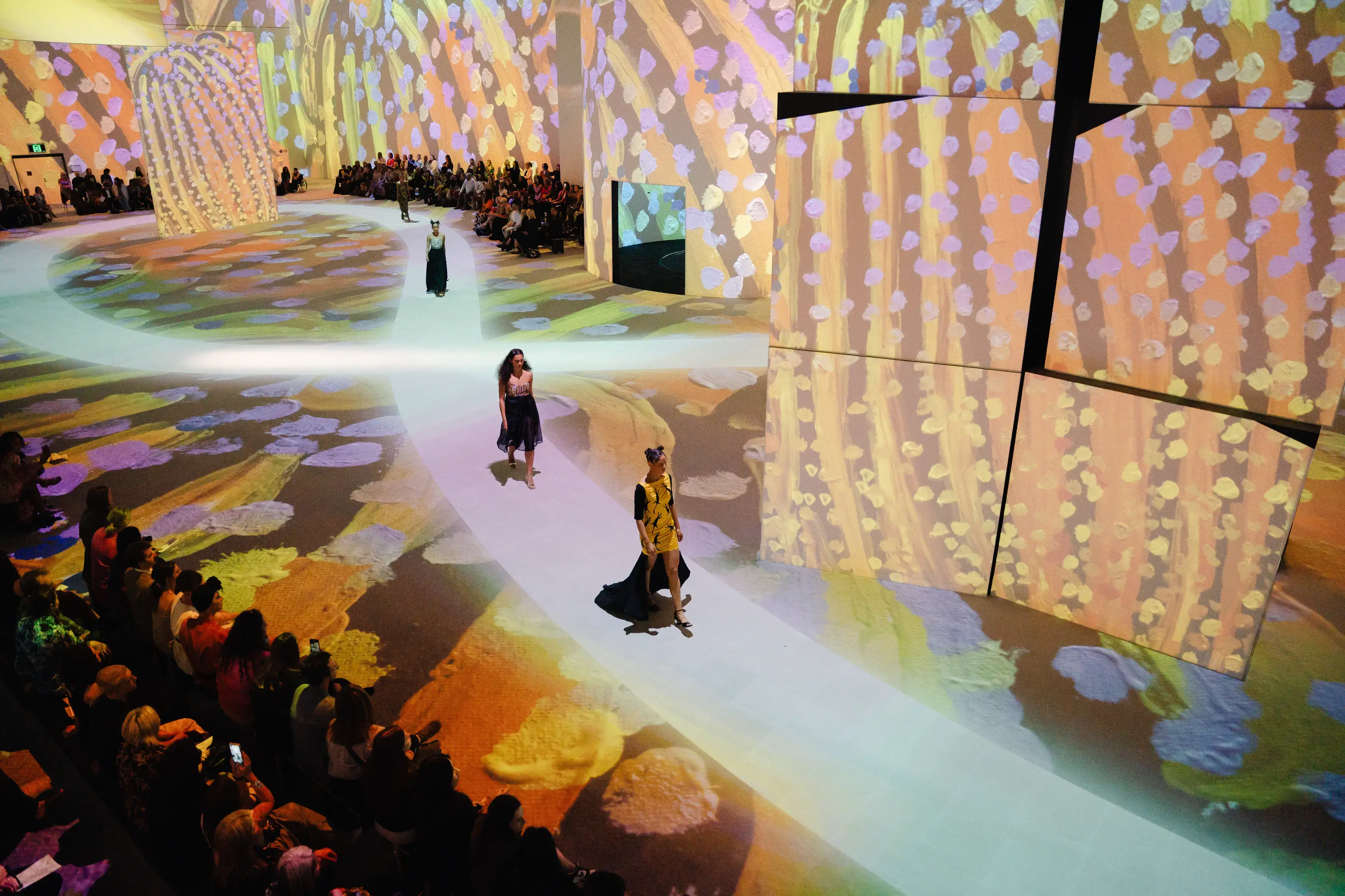 Melbourne Fashion Week - THE LUME Melbourne digital art gallery