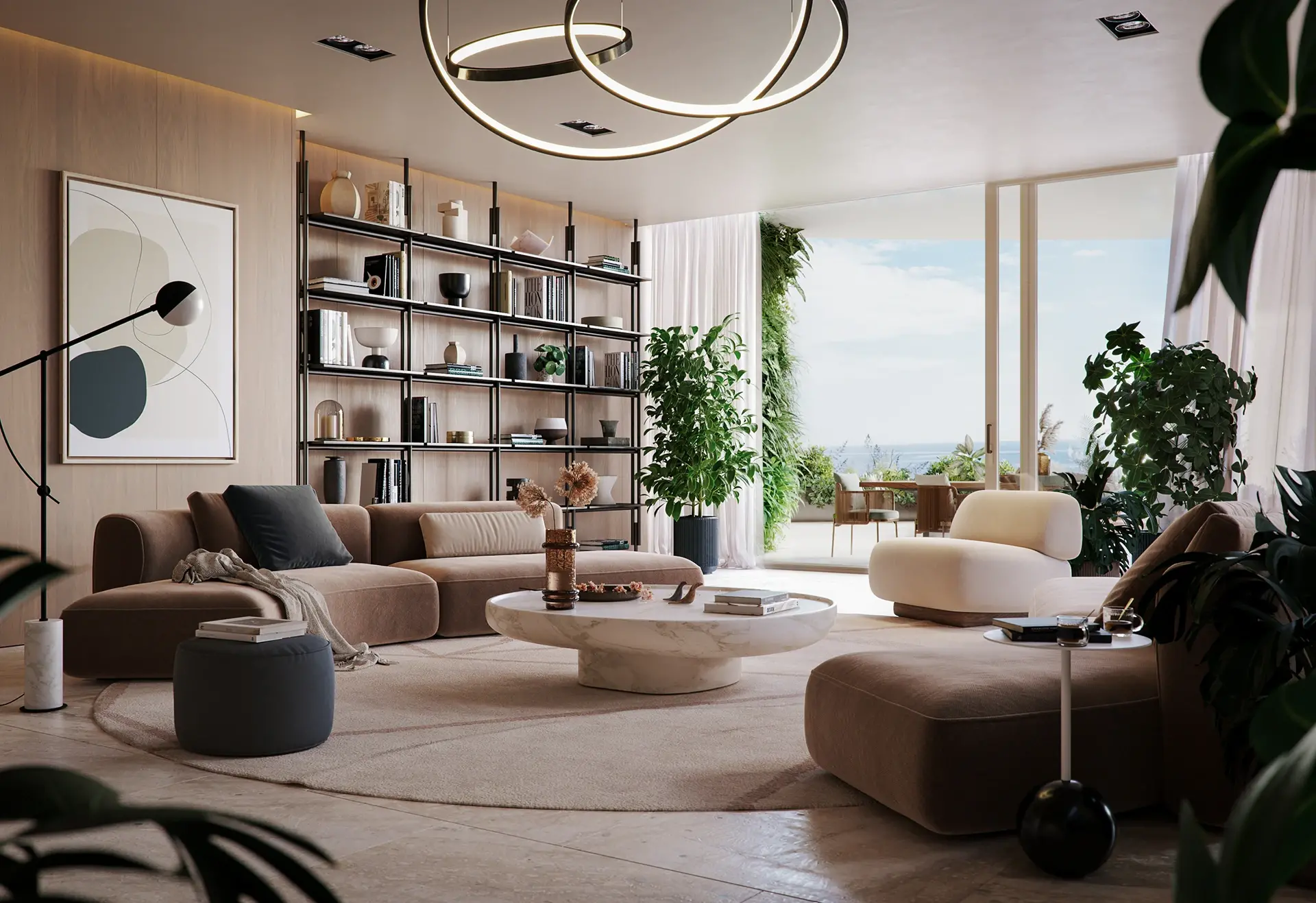 Portopiccolo Penthouse on the sea for sale