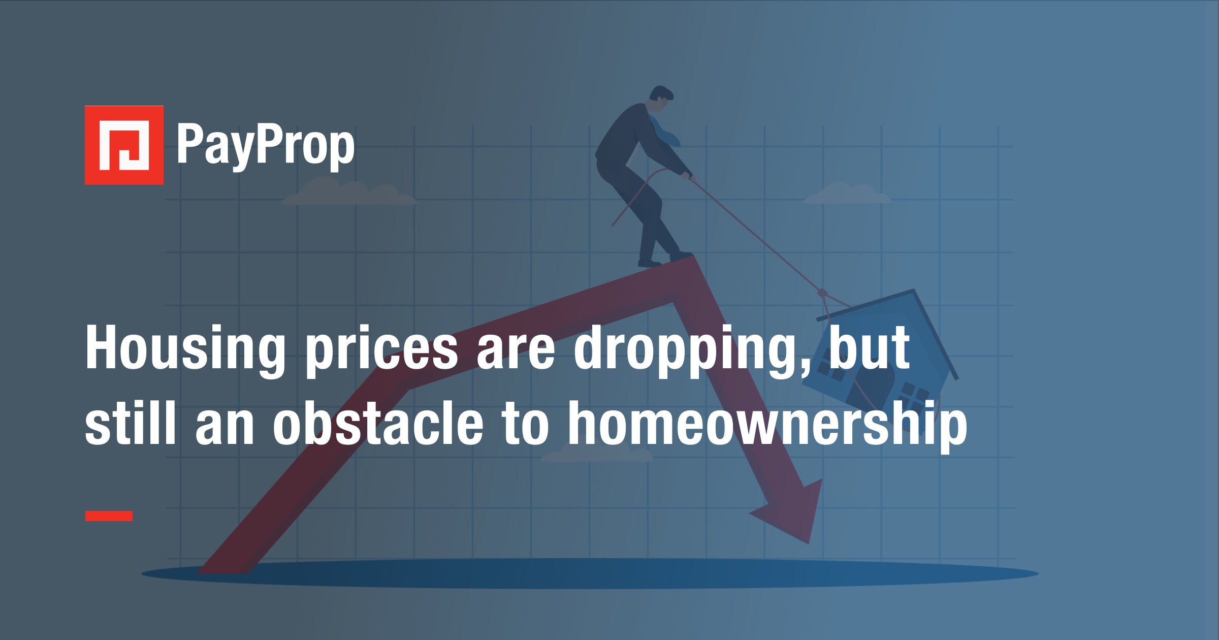 Housing prices are dropping, but still an obstacle to homeownership