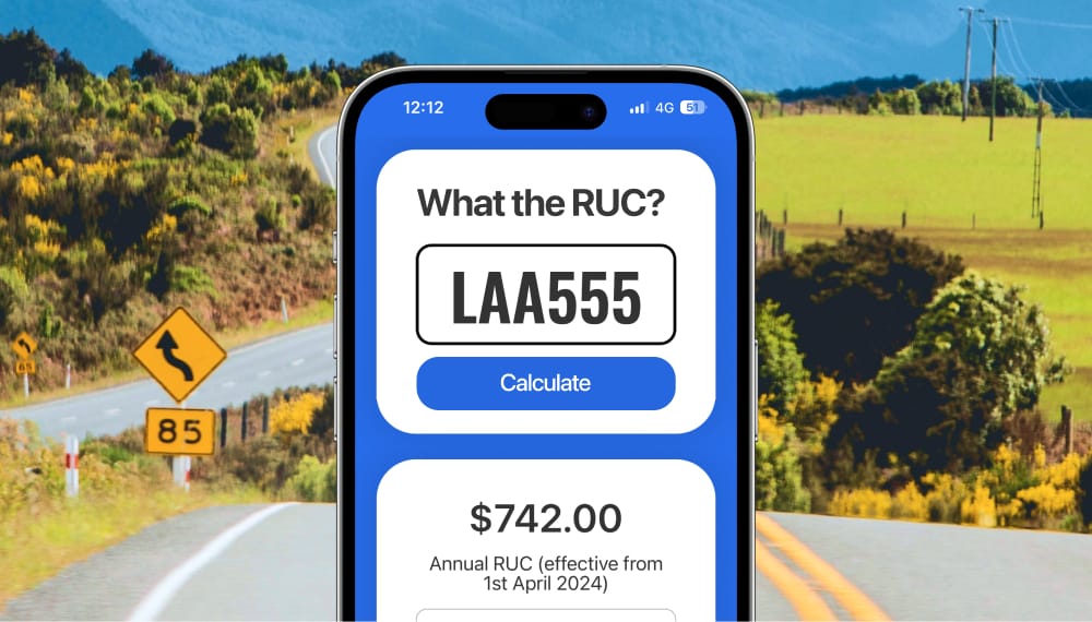 What the Ruc? Road User Charges Calculator NZ