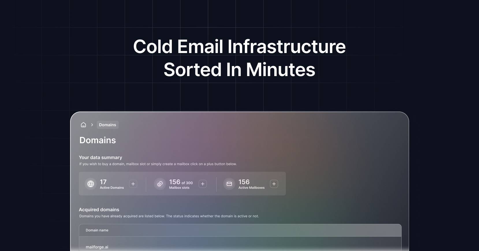 Mailforge web preview