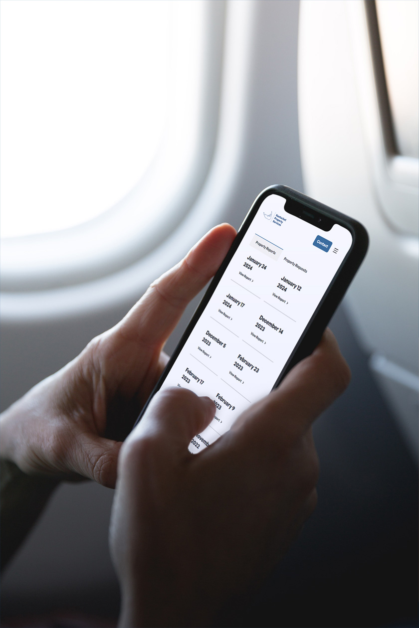 Inspections & Dashboard Nantucket Property Services