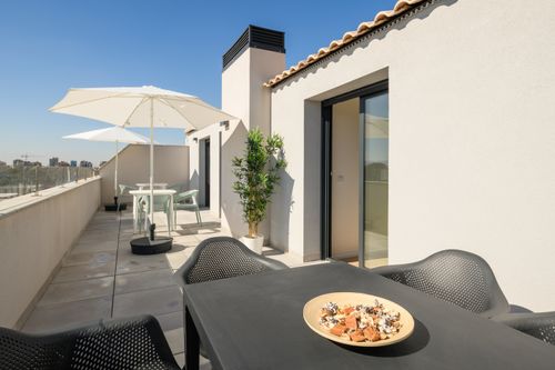 Fotografía de ejemplo de una de las residencias que gestiona Spain Student Housing.