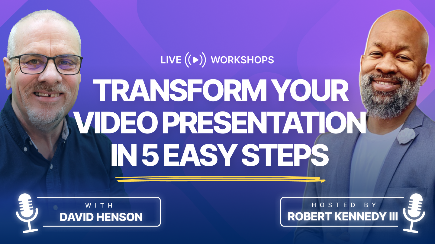 reading off a script presentation online Thumbnail