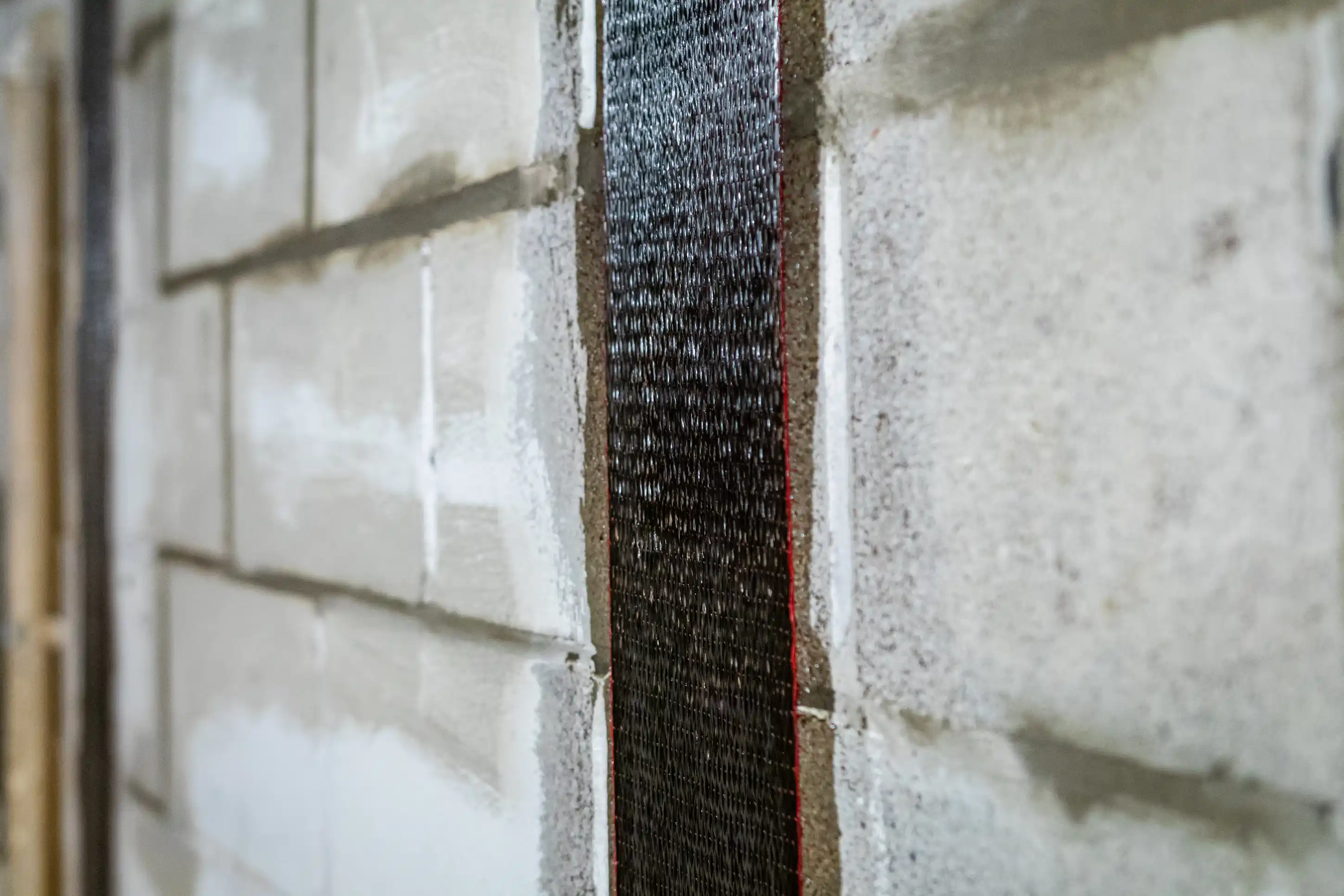 New Jersey Carbon Fiber Bowed Walls For Foundation Repair Scaldino
