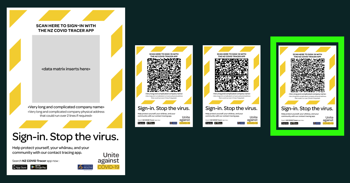 Article: Why did the NZ COVID Tracer Poster use a QR code? - Aaron Yee
