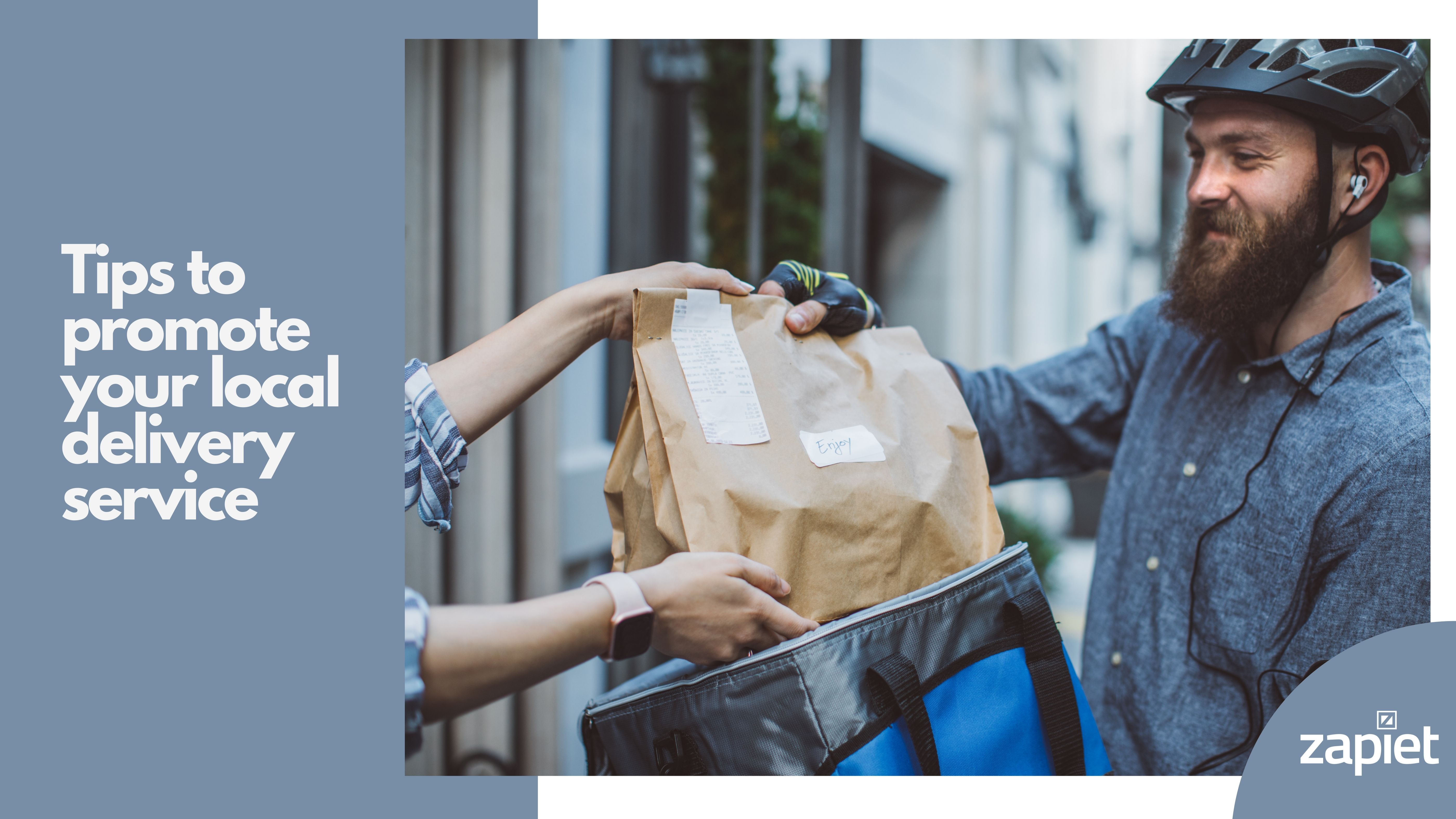 Tips to Promote your Local Delivery Service Zapiet